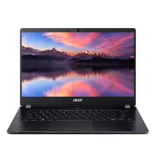 acer 宏碁 TravelMate P614 14.0英寸 轻薄本 黑色(酷睿i5-8265U、MX250、8GB、256GB SSD、1080P、IPS、144Hz）