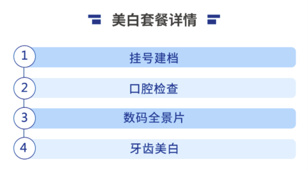 EnjoyDental 欢乐口腔 单人牙齿美白套餐