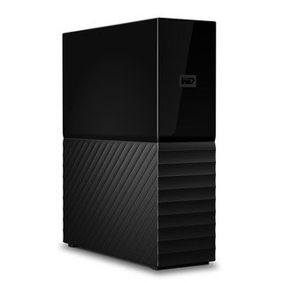 Western Digital 西部数据 My Book系列 WDBBGB0080HBK 3.5英寸USB-C便携移动硬盘 8TB USB3.0 黑色