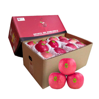 华圣 铂金果 洛川苹果 一级 单果180-270g 4.7kg 礼盒装