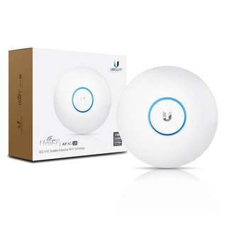 UBNT 优倍快 UAP-AC-LR 双频1200M 企业级千兆无线路由器 白色