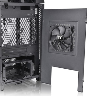 Thermaltake 曜越 The Tower系列 The Tower 100 MINI-ITX机箱 全侧透 雅典黑