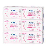 ABC 温和洁净私护专用卫生湿巾 18片*6