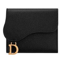 Dior 迪奥 LOTUS 女士马鞍钱包 S5652CBAA_M900 黑色