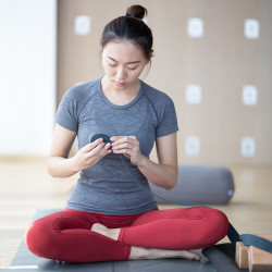 TOYOGI新品圆领跑步瑜伽T恤运动短袖健身服女吸湿排汗上衣瑜伽服