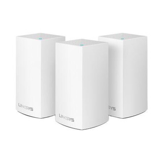 LINKSYS 领势 VELOP全屋覆盖wifi路由器WHW0103高通四核芯片分布式MESH双频3900M千兆大户型家用