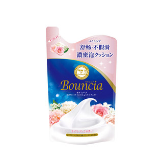 牛乳石硷 Bouncia系列 美肤沐浴乳 淡雅玫瑰花香 补充装400ml