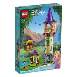 LEGO 乐高 迪士尼公主系列 43187 长发公主的紫顶塔