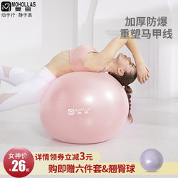 莫号瑜伽球加厚防爆正品儿童健身球孕妇专用助产分娩减肥瑜珈球