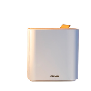 ASUS 华硕 灵耀系列 灵耀 AX5400 双频5400M 千兆Mesh无线分布式路由器 Wi-Fi 6 两只装 白色