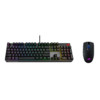 ROG 玩家国度 游侠RX机械键盘 樱桃红轴+影刃2 无线鼠标 键鼠套装 黑色
