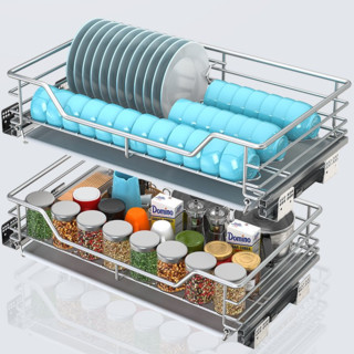 jiayun 家韵 D3系列 双层厨房拉篮