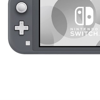 Nintendo 任天堂 海外版 Switch Lite 游戏主机 灰色 港版