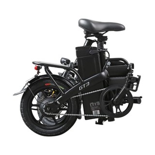 Yadea 雅迪 GT3 电动自行车 TDT2203Z 48V20A 锂电池 黑色 旗舰版