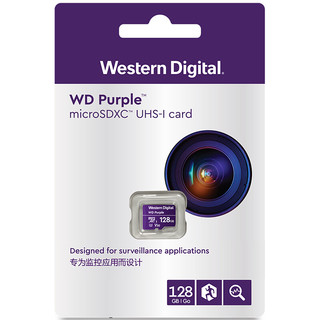 Western Digital 西部数据 WDD128G1PCA Micro-SD存储卡 128GB（UHS-I、V30、U3）