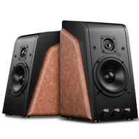 HiVi 惠威 M200 2.0声道 家居 Hi-Fi蓝牙音箱 棕色