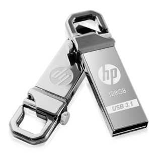 HP 惠普 x750w USB 3.1 U盘 银色 128G USB