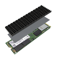 GELID 捷领 HS-M2-SSD 固态硬盘散热片 黑色