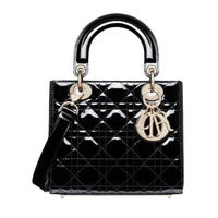 Dior 迪奥 Lady Dior系列 女士手袋 M0531OWCB_M900 黑色 小号