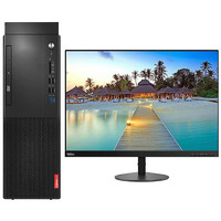 Lenovo 联想 启天 M420 八代酷睿版 19.5英寸 商用台式机 黑色 (酷睿i5-8500、核芯显卡、8GB、256GB SSD+1TB HDD、风冷)