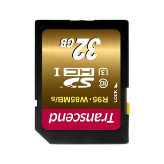 Transcend 创见 SDHC UHS-I U3X SD存储卡 32GB（UHS-I、U3）