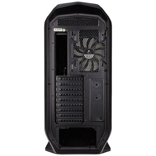 USCORSAIR 美商海盗船 780T EATX机箱 半侧透 黑色+H100i PRO XT散热器