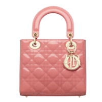 Dior 迪奥 Lady Dior系列 女士手袋 M0531OWCB_M69P 桃花粉色 小号