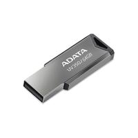 ADATA 威刚 UV350 USB 3.2 U盘 银黑色 64GB USB