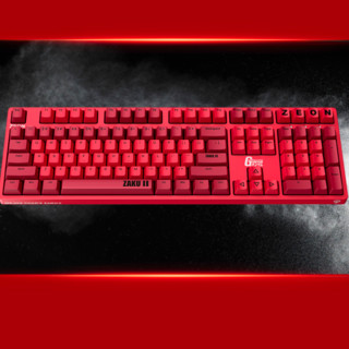 ikbc Z200 Pro 108键 有线机械键盘 红渣古 ttc红轴 无光