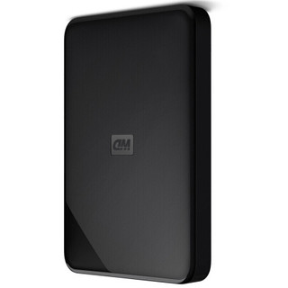 Western Digital 西部数据 Elements 新元素系列 Elements SE 2.5英寸USB便携式移动硬盘 1TB USB3.0 黑色+2年存储设备数据恢复服务