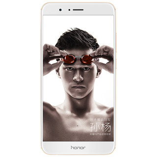 HONOR 荣耀 V9 标配版 4G手机 4GB+64GB 铂光金