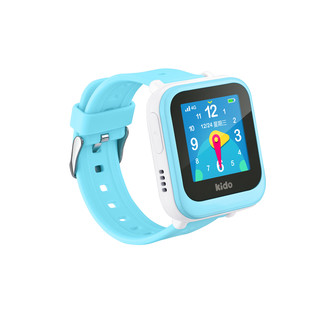 360儿童 K2S 智能手表 35.5mm 蓝色硅胶表带（GPS）