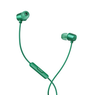realme 真我 原耳 入耳式有线耳机 绿色 3.5mm