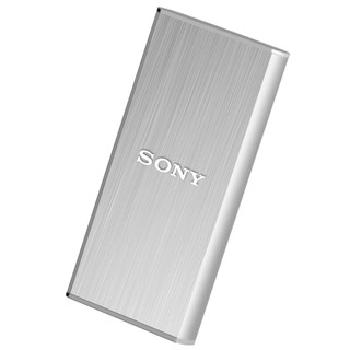 SONY 索尼 SL-BG2 USB 3.1 移动固态硬盘 USB 256GB 银色