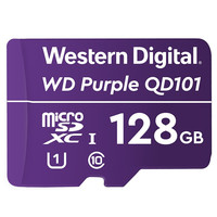 Western Digital西部数据 紫卡 QD101 存储卡 128GB(UHS-I、U1)