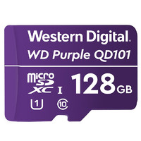 西部数据 紫卡 QD101 存储卡 128GB（UHS-I、U1)