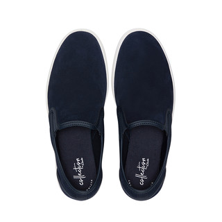 Clarks 其乐 Landry Step 男士休闲板鞋 261398637 海军蓝 40