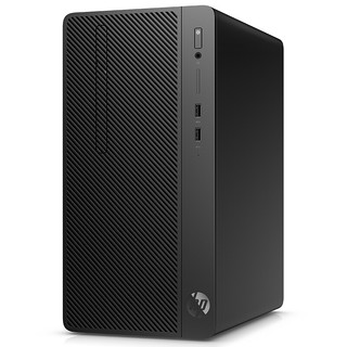 HP 惠普 ZHAN战66 Pro G1 MT 19.5英寸 商用台式机 黑色 (赛扬G4900、核芯显卡、4GB、500GB HDD、风冷)