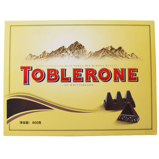 TOBLERONE 瑞士三角 巧克力礼盒 2口味 600g（牛奶+黑巧克力）