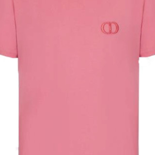 Dior 迪奥 CD Icon 男士圆领短袖T恤 013J600A0589_C524 粉红色 XS
