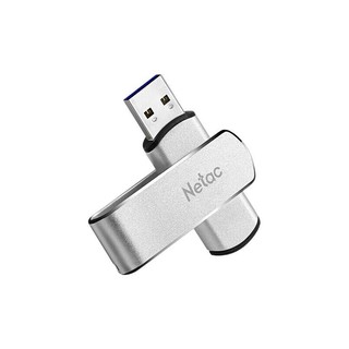 Netac 朗科 U388超高速版 USB 3.1 固态U盘 银色 64GB USB