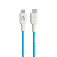 Anker 安克 A8632 MFi认证 Type-C转Lightning 数据线 0.9m 蓝白