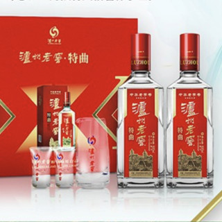 泸州老窖 特曲 小酒2020版 52%vol 浓香型白酒 100ml*2瓶 双支装