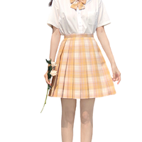 PJ PRODUCTION WORKSHOP PJ·制作工坊 糖霞 JK制服 女士格裙 42cm S