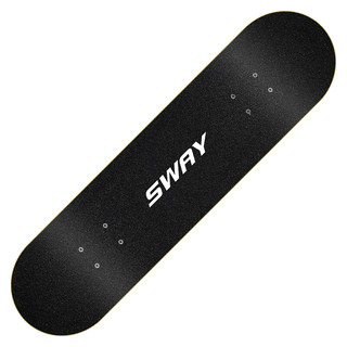 SWAY 斯威 KT2 中性滑板 星空 专业板（45MM闪光大轮+安全护具）