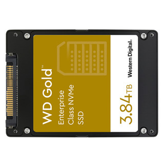 Western Digital 西部数据 WDS384T1DVD NVMe U.2固态硬盘 3.84TB（PCI-E3.0）