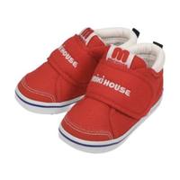 MIKI HOUSE 10-9382-456 儿童学步鞋 二段红色 15cm