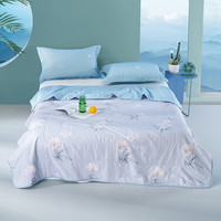 LOVO 乐蜗家纺 芳菲满园 全棉抗菌夏被