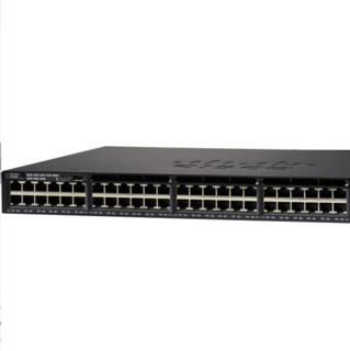 CISCO 思科 WS-C3650-48PS-S 48口千兆交换机