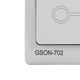 GSON 固尚 门禁开关按钮暗装86明装不锈钢触摸开关面板工程 工业